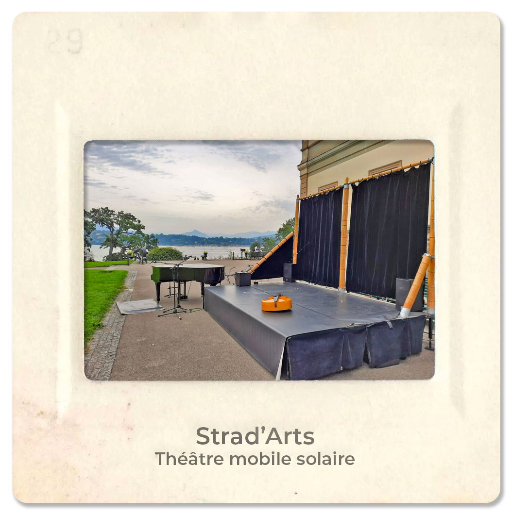 Strad'Arts - Théâtre mobile solaire